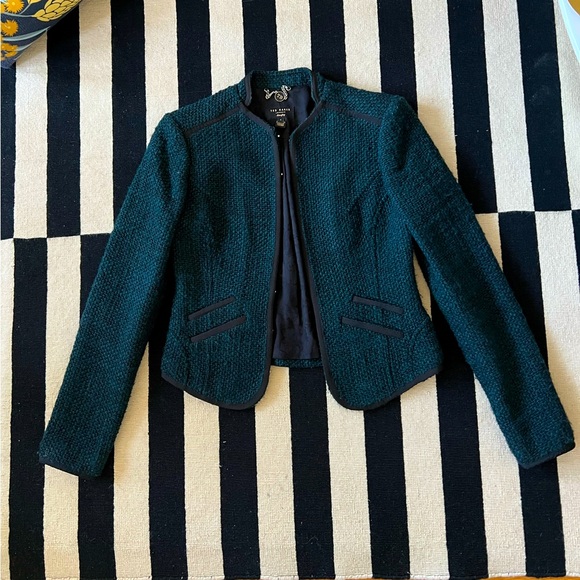 Ted Baker Langley Pebelle Boucle Jacket Size 0 - Picture 1 of 9